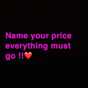 Name your price!